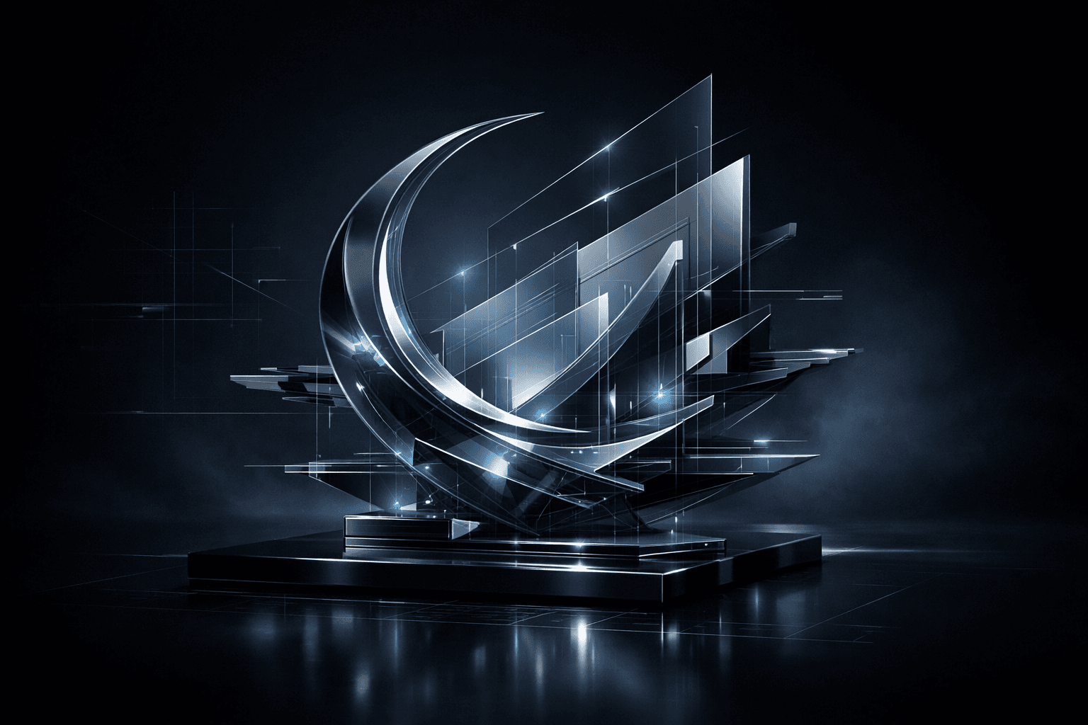 YM Creations premium hero visual